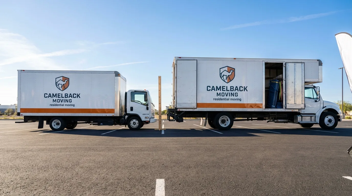Moving truck size capacity guide in Leeds